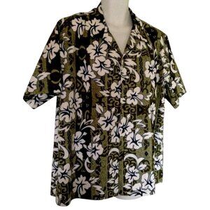 Coconut Shell Hawaiian Aloha Shirt